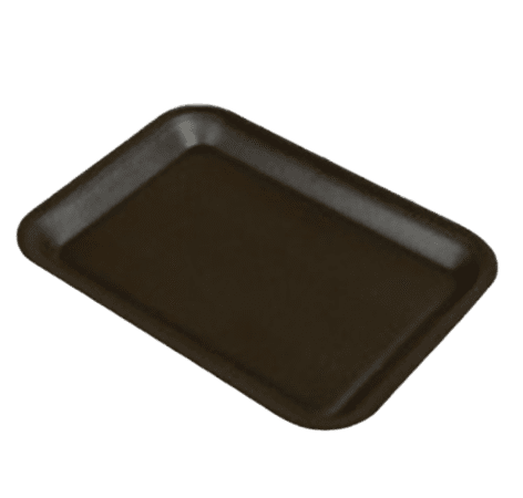 POLYSTYRENE BUTCHER TRAYS / BLACK TRAYS 70 BLACK TRAY