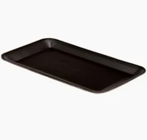 POLYSTYRENE BUTCHER TRAYS / BLACK TRAYS 73 BLACK TRAY