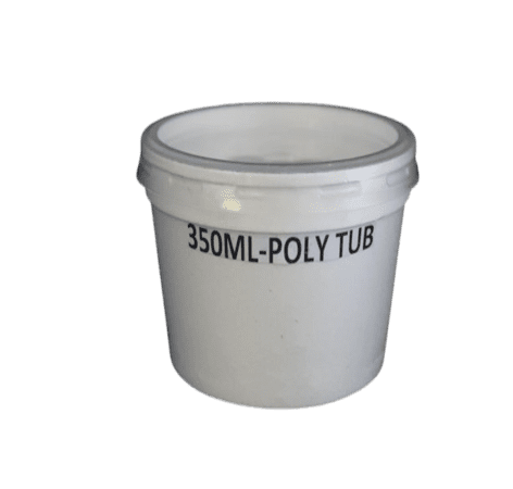 Polystyrene Tubs and Cups 350ml Tub Heb