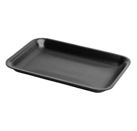 POLYSTYRENE BUTCHER TRAYS / BLACK TRAYS 69D BLACK